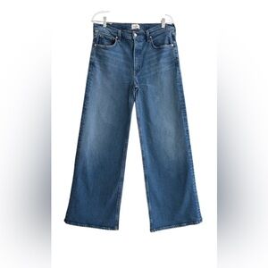 Citizens Of Humanity Loli  Blue Flare & Wide Leg Jeans